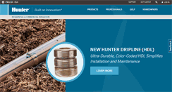 Desktop Screenshot of hunterindustries.com